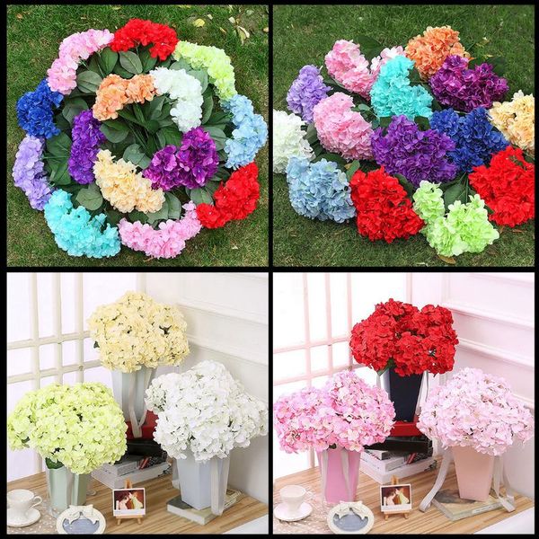 decorative flower for wedding party luxury 6 heads artificial hydrangea silk diy flower decoration for home
decorative flower for wedding party luxury 6 heads artificial hydrangea silk diy flower decoration for home