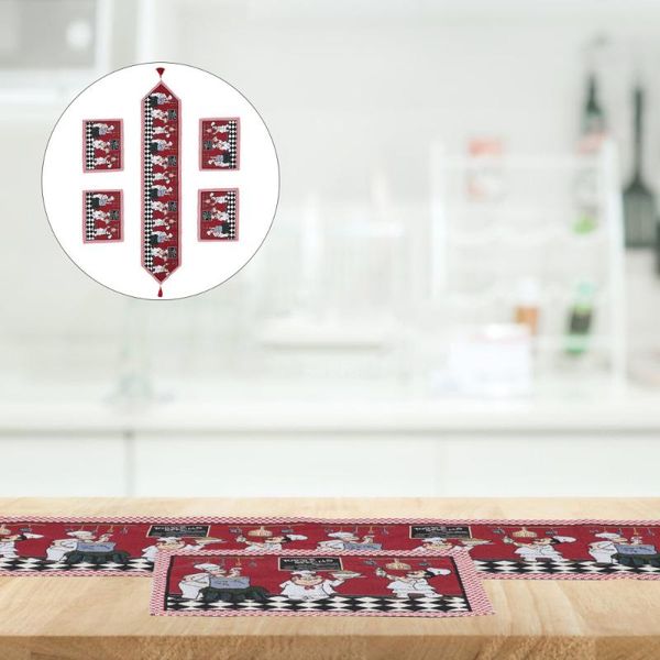 table cloth 5 pcs retro style tablecloths tableware mats set runners tablecloth decors
table cloth 5 pcs retro style tablecloths tableware mats set runners tablecloth decors