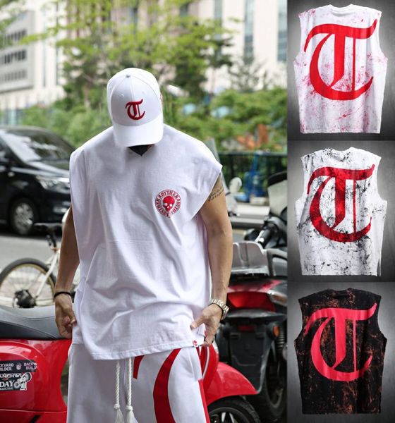 men' tank vest summer style breathable simple printing loose sleeveless wide shoulder fitness training clothes m-3xl, White;black
men' tank vest summer style breathable simple printing loose sleeveless wide shoulder fitness training clothes m-3xl, White;black