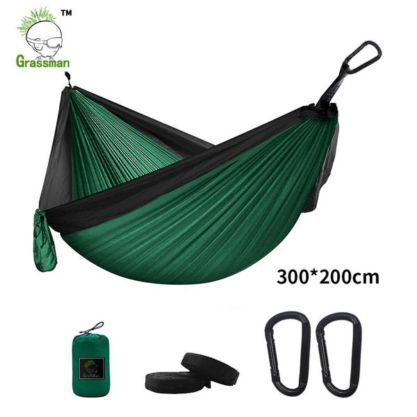 camp furniture 300*200cm portable camping parachute hammock survival garden outdoor leisure sleeping hamaca travel double hanging bed
camp furniture 300*200cm portable camping parachute hammock survival garden outdoor leisure sleeping hamaca travel double hanging bed