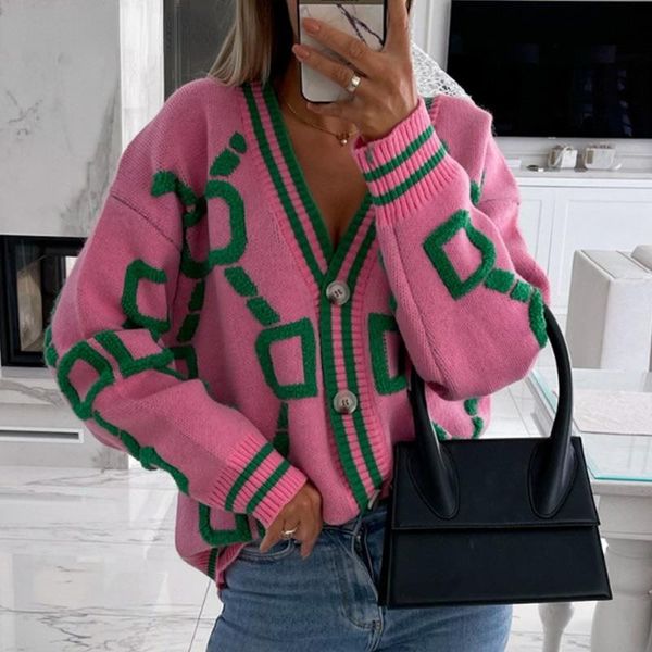 cardigan for women green striped pink knit button lady cardigans sweaters v-neck loose casual winter 2021 knitted coat fashion, White;black
cardigan for women green striped pink knit button lady cardigans sweaters v-neck loose casual winter 2021 knitted coat fashion, White;black