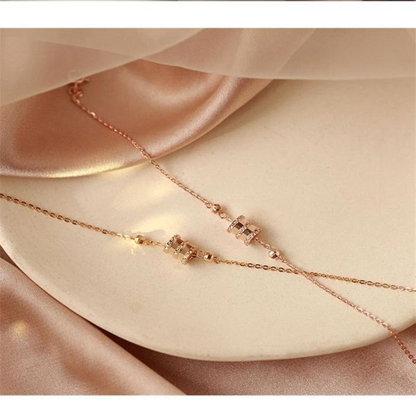 link, chain slim waist bracelet for women simple rose gold unique elegant glittery sparkling fashion ins japanese korean, Black
link, chain slim waist bracelet for women simple rose gold unique elegant glittery sparkling fashion ins japanese korean, Black