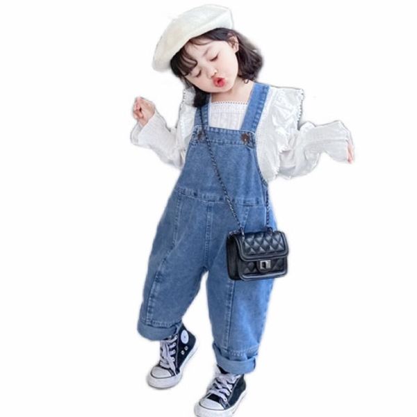 elegant jeans overalls rompers trousers children baby boys girls pants spring autumn toddler kids pocket 2021 high quality, Blue
elegant jeans overalls rompers trousers children baby boys girls pants spring autumn toddler kids pocket 2021 high quality, Blue
