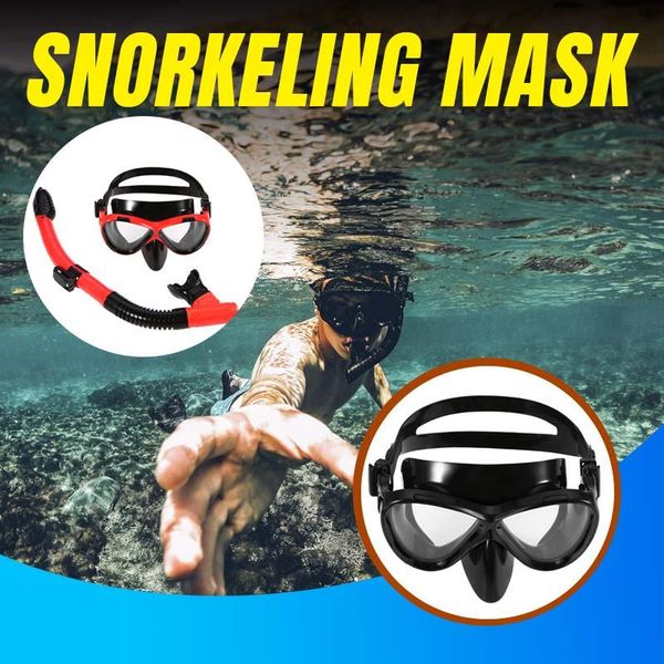 scuba diving mask tube set snorkeling mask goggles glasses diving swimming easy breath dry snorkel
scuba diving mask tube set snorkeling mask goggles glasses diving swimming easy breath dry snorkel
