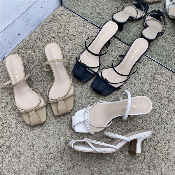 slippers gladiator elegant office 2021 women summer slides open toe slipper square high-heeled sandals beach flip flop shoes, Black
slippers gladiator elegant office 2021 women summer slides open toe slipper square high-heeled sandals beach flip flop shoes, Black