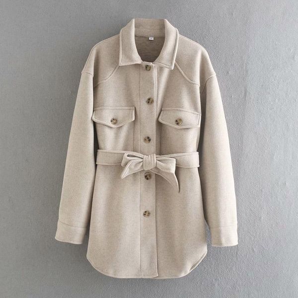 women's wool & blends 2021 women autumn street fashion casual hundreds belted woolen jacket for laides stand collar double singel breas, Black
women's wool & blends 2021 women autumn street fashion casual hundreds belted woolen jacket for laides stand collar double singel breas, Black