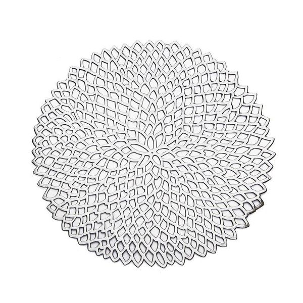 other bakeware p9ye 38cm round shape dining tableware pad hollow out flower insulation decorative metallic placemat pvc pads bowl ma
other bakeware p9ye 38cm round shape dining tableware pad hollow out flower insulation decorative metallic placemat pvc pads bowl ma