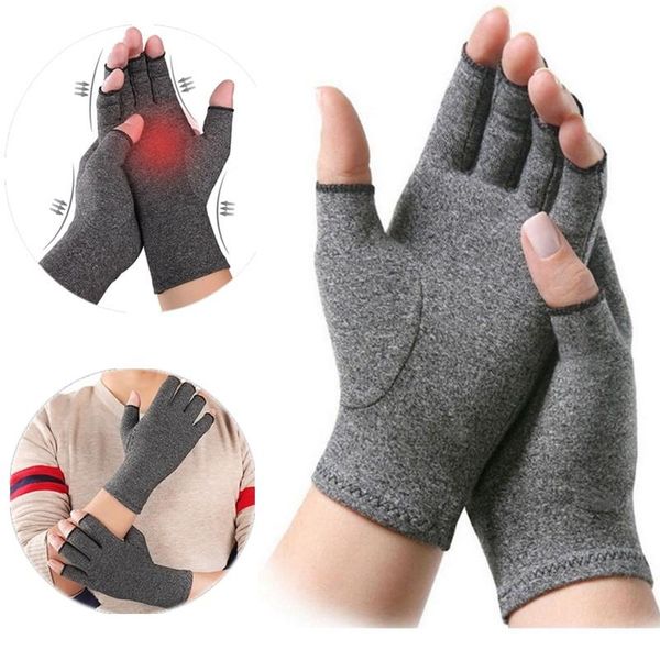 wrist support 1pair half finger arthritis gloves high elasticity therapy compression joint pain relief unisex, Black;red
wrist support 1pair half finger arthritis gloves high elasticity therapy compression joint pain relief unisex, Black;red