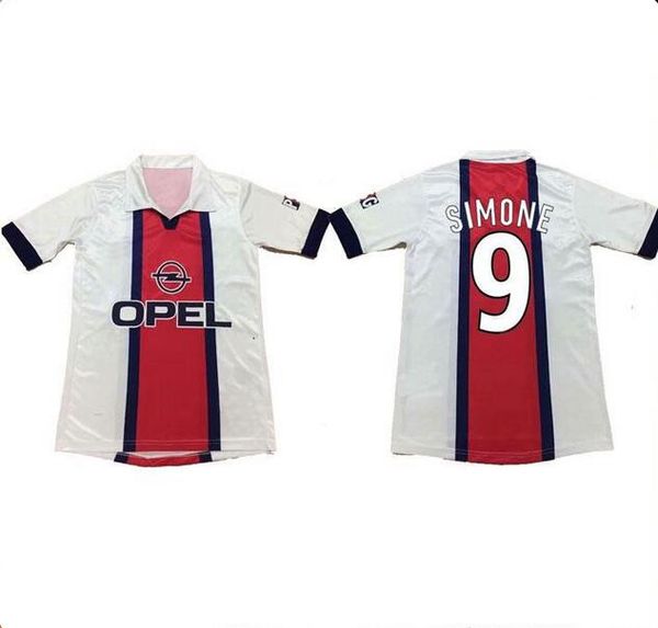 98/99 retro version soccer jersey 1998/1999 away white okocha worns goma gr avelaine soccer shirt leroy football uniform, Black
98/99 retro version soccer jersey 1998/1999 away white okocha worns goma gr avelaine soccer shirt leroy football uniform, Black