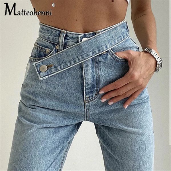 new oblique belt loose high waist jeans trousers for women baggy straight pants denim pockets wide leg joggers casual wear 2021 9w4l, Blue
new oblique belt loose high waist jeans trousers for women baggy straight pants denim pockets wide leg joggers casual wear 2021 9w4l, Blue