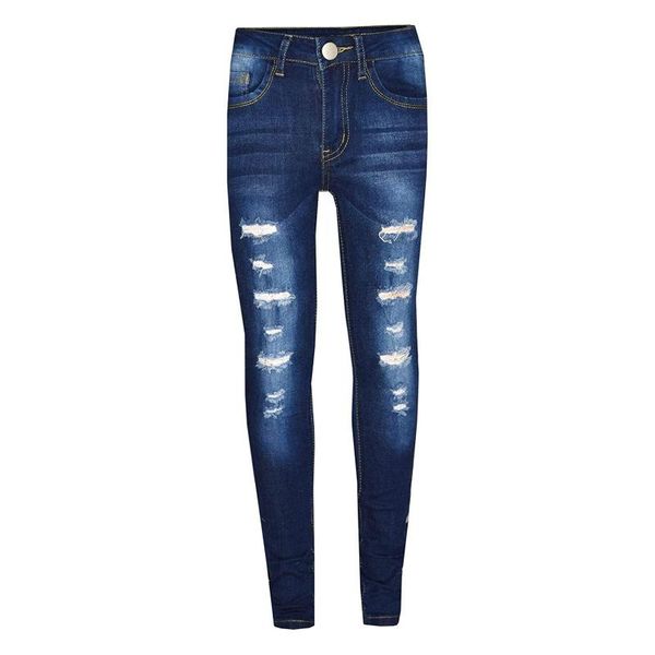 3-13 years old trousers children's fashion jeans tight hole pocket button zipper long jeans classic hole pants skinny l3, Blue
3-13 years old trousers children's fashion jeans tight hole pocket button zipper long jeans classic hole pants skinny l3, Blue
