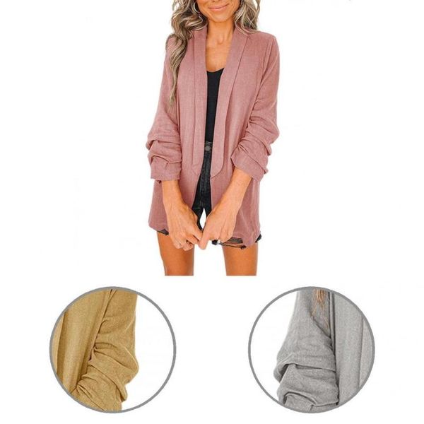 women's suits & blazers quick dry great leisure women blazer outerwear spring soft for office, White;black
women's suits & blazers quick dry great leisure women blazer outerwear spring soft for office, White;black