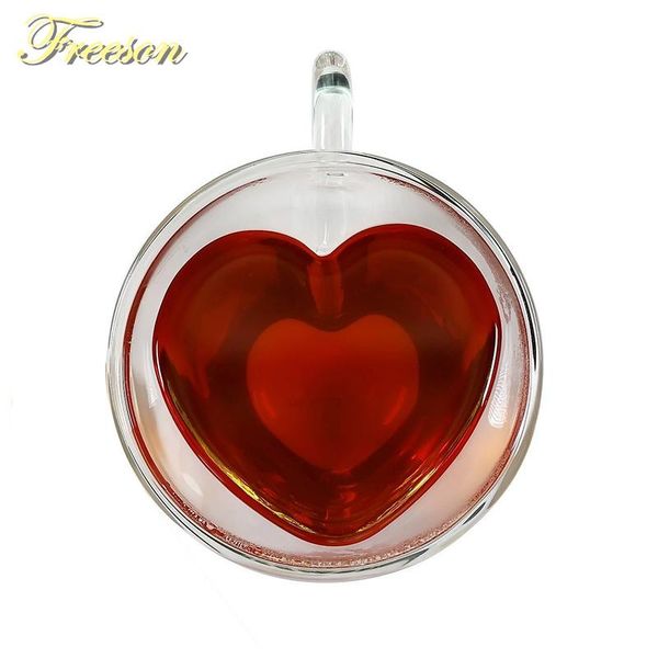 romantic heart double wall glass mug lover beer glasses creative morning milk glass juice heat resistant cup shot
romantic heart double wall glass mug lover beer glasses creative morning milk glass juice heat resistant cup shot