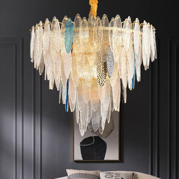 pendant lamps modern luxury living room plate glass e14 led lights gold metal chain hanging indoor lighting fixture
pendant lamps modern luxury living room plate glass e14 led lights gold metal chain hanging indoor lighting fixture