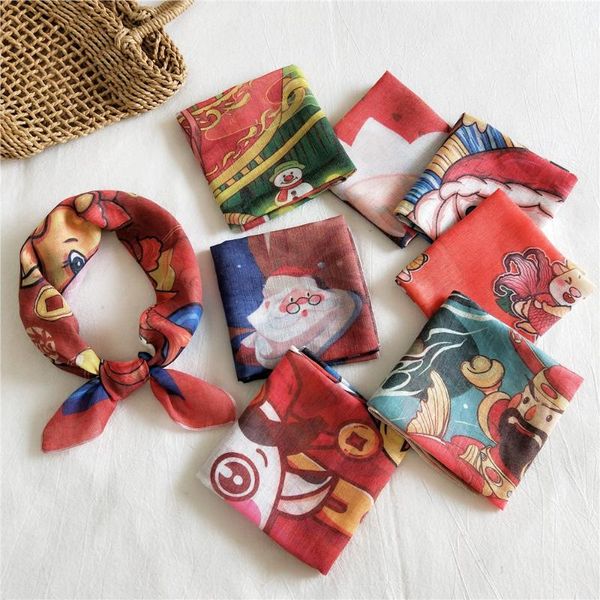 scarves 58*58cm chinese year christmas red festival cotton linen square scarf women girl female ring neckerchief headband, Blue;gray
scarves 58*58cm chinese year christmas red festival cotton linen square scarf women girl female ring neckerchief headband, Blue;gray