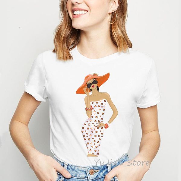 fashion illustration lady wearing sunhat print vogue t shirt women hipster female white kawaii custom tshirt drop shipping
fashion illustration lady wearing sunhat print vogue t shirt women hipster female white kawaii custom tshirt drop shipping