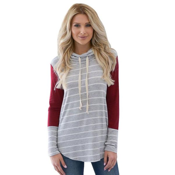 women's hoodies & sweatshirts fashion hooded striped woman sweatshirt spring and autumn long sleeve pullover casual hoodie europe style, Black
women's hoodies & sweatshirts fashion hooded striped woman sweatshirt spring and autumn long sleeve pullover casual hoodie europe style, Black