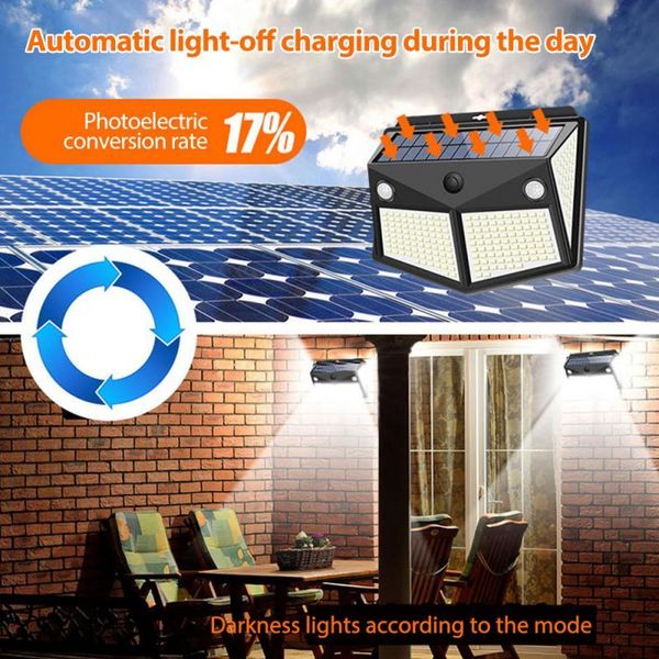 solar lamps 160/260 led light pir motion sensor waterproof 4-side sunlight lamp energy-saving street lights garden outdoor lighting
solar lamps 160/260 led light pir motion sensor waterproof 4-side sunlight lamp energy-saving street lights garden outdoor lighting