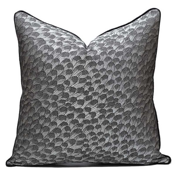 cushion/decorative pillow light luxury jacquard cover embroidery dark gray feather pillowcase modern designer home el bed sofa seat cushion
cushion/decorative pillow light luxury jacquard cover embroidery dark gray feather pillowcase modern designer home el bed sofa seat cushion