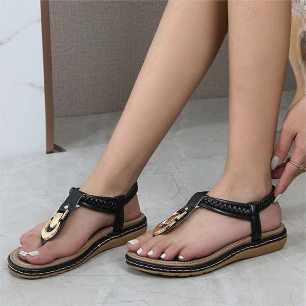 sandals 2021 product flip flops women's summer non-slip flat gold buckle casual korean and slippers, Black
sandals 2021 product flip flops women's summer non-slip flat gold buckle casual korean and slippers, Black