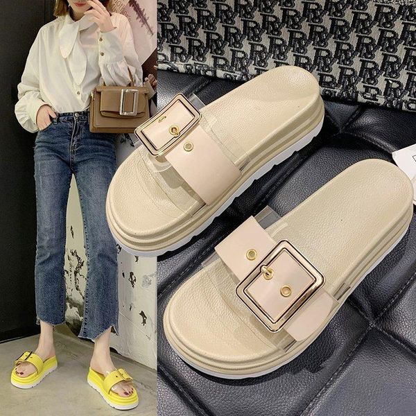 slippers female summer wear 2021 sponge cake thick bottom increased word drag belt fashion wild sandals z831, Black
slippers female summer wear 2021 sponge cake thick bottom increased word drag belt fashion wild sandals z831, Black