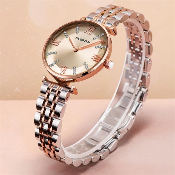 wristwatches rebirth women watch gold female waterproof clock stainless steel bracelet fashion ladies wristwatch gift 2021, Slivery;brown
wristwatches rebirth women watch gold female waterproof clock stainless steel bracelet fashion ladies wristwatch gift 2021, Slivery;brown