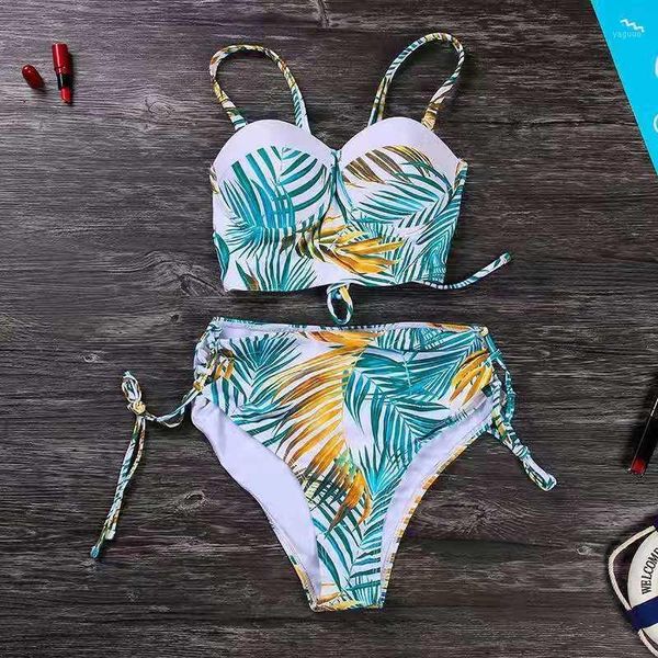 bikini suit beach outfit leaf print split ladies swimsuit spring quick-drying women's swimwear, White;black
bikini suit beach outfit leaf print split ladies swimsuit spring quick-drying women's swimwear, White;black