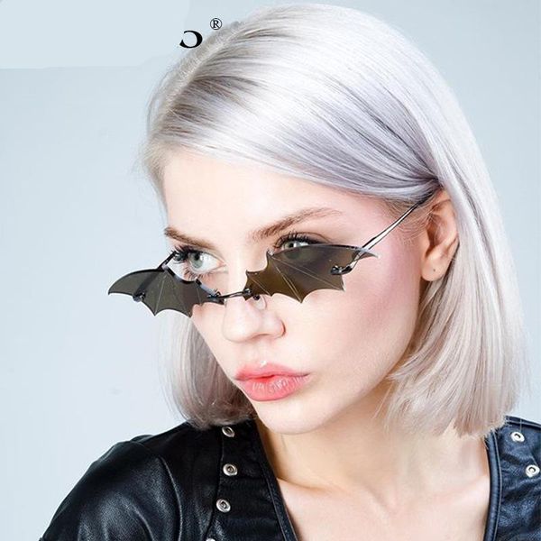 2021 bat shape sunglasses women brand designer unique red brown green sliver cat eye small sun glasses feminino, White;black
2021 bat shape sunglasses women brand designer unique red brown green sliver cat eye small sun glasses feminino, White;black