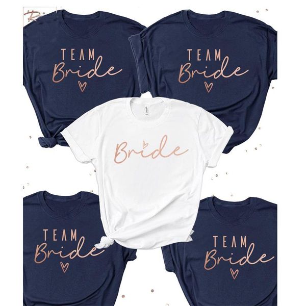 women's t-shirt team bride women t shirts round neck bachelorette party wedding clothes white cotton drop
women's t-shirt team bride women t shirts round neck bachelorette party wedding clothes white cotton drop