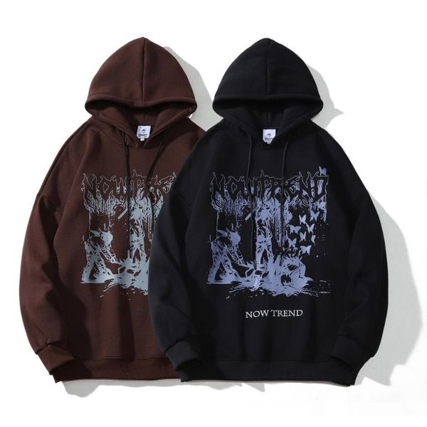 men's hoodies & sweatshirts 2021 dark streetwear retro graphic print fleece brown mens hip hop pullover vintage clothes women hooded sw, Black
men's hoodies & sweatshirts 2021 dark streetwear retro graphic print fleece brown mens hip hop pullover vintage clothes women hooded sw, Black