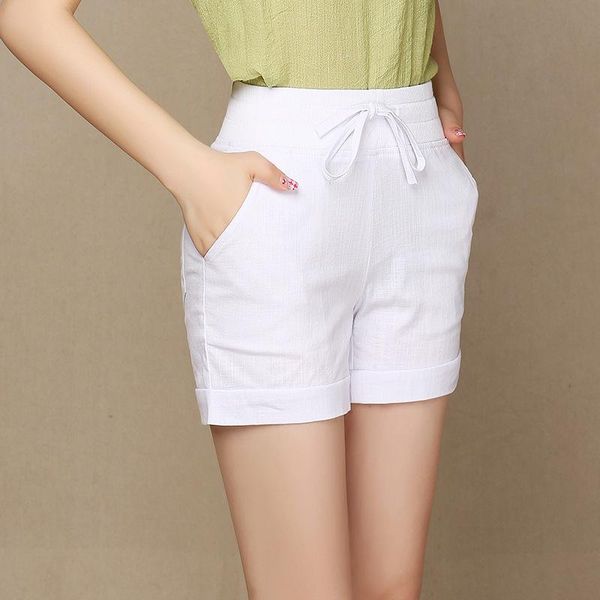 women's shorts viianles women cotton causal summer girl ladies soft cozy elastic waist pockets skinny plus size female short pant, White;black
women's shorts viianles women cotton causal summer girl ladies soft cozy elastic waist pockets skinny plus size female short pant, White;black