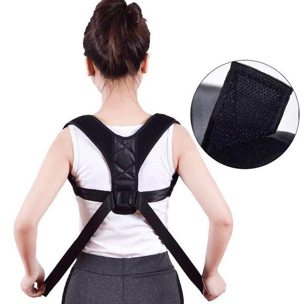 back shoulder posture correction adjustable breatha sports safety corset spine support belt posture corrector, Black;blue
back shoulder posture correction adjustable breatha sports safety corset spine support belt posture corrector, Black;blue