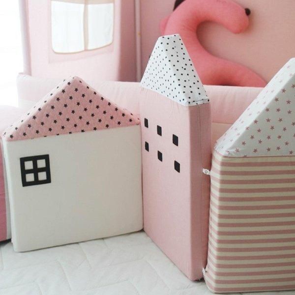 4pc baby bed bumper little house pattern crib protector infant cot bumper newborn baby bed bedding crib bumpers girls room decor
4pc baby bed bumper little house pattern crib protector infant cot bumper newborn baby bed bedding crib bumpers girls room decor