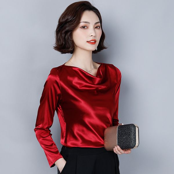 korean fashion silk women blouses satin autumn white women shirts plus size xxxl womens and blusas femininas elegante 210225
korean fashion silk women blouses satin autumn white women shirts plus size xxxl womens and blusas femininas elegante 210225
