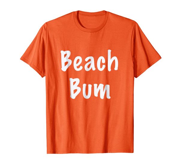 beach bum tropical t shirt, White;black