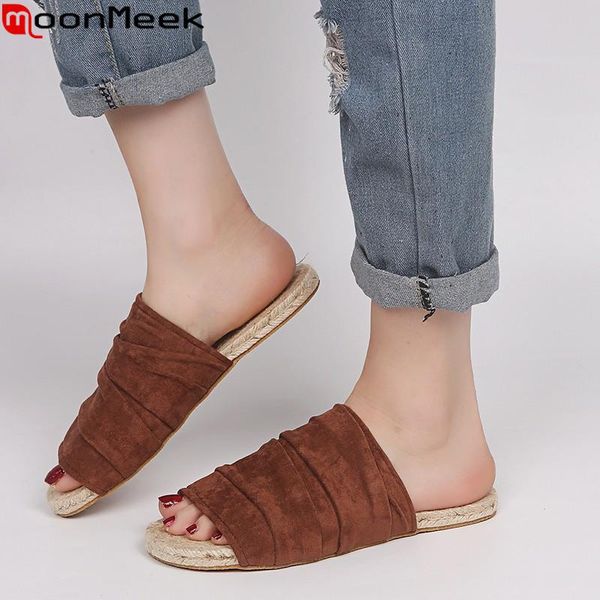 moonmeek 2021 new summer sandals peep toe shallow slingback casual flat with ladies shoes comfortable women sandals big size, Black
moonmeek 2021 new summer sandals peep toe shallow slingback casual flat with ladies shoes comfortable women sandals big size, Black