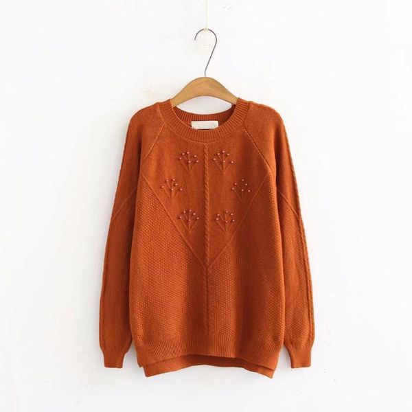women's sweaters plus size autumn winter o-neck beading women pullovers sweater 2021 fashion black pink brown knitted ladies female, White;black
women's sweaters plus size autumn winter o-neck beading women pullovers sweater 2021 fashion black pink brown knitted ladies female, White;black