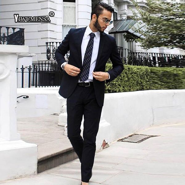 men's suits & blazers yiwumensa handsome men wedding slim fit bridegroom formal wear mens groom tuxedos business man suit costume homme, White;black
men's suits & blazers yiwumensa handsome men wedding slim fit bridegroom formal wear mens groom tuxedos business man suit costume homme, White;black