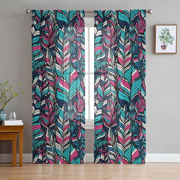 curtain & drapes boho style plant leaves sheer for living room bedroom kitchen modern tulle window treatment home decor
curtain & drapes boho style plant leaves sheer for living room bedroom kitchen modern tulle window treatment home decor