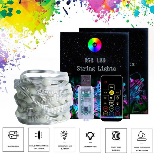 strings rgb led fairy string lights strip 17keys ir remote controller for christmas festival wedding party bar ktv decoration usb dc5v
strings rgb led fairy string lights strip 17keys ir remote controller for christmas festival wedding party bar ktv decoration usb dc5v