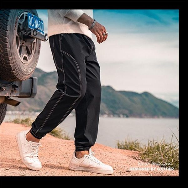 men's pants hip hop slacks harajuku fashion retro street clothes autumn and winter 2022, Black
men's pants hip hop slacks harajuku fashion retro street clothes autumn and winter 2022, Black