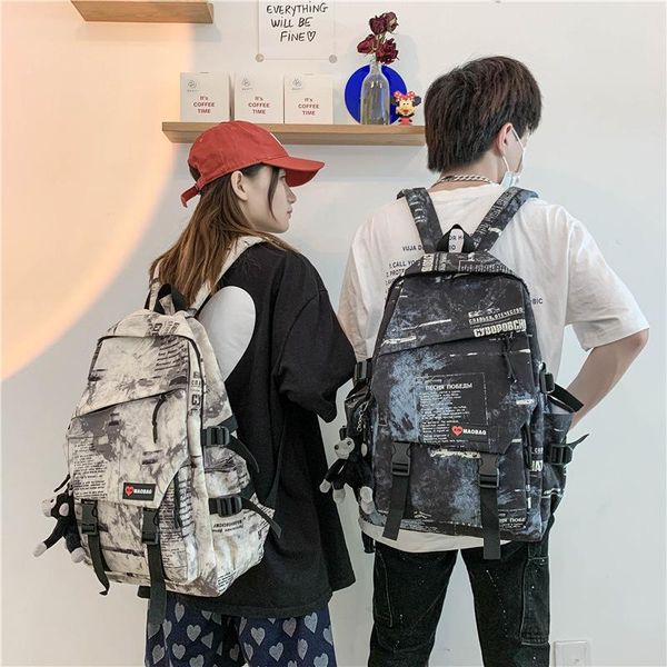 backpack 2021 couple personality graffiti schoolbag camouflage large-capacity travel outing unisex 
backpack 2021 couple personality graffiti schoolbag camouflage large-capacity travel outing unisex