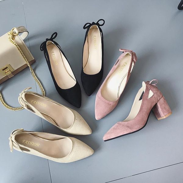 dress shoes plue size 44 pointed high heels suede shallow mouth thick with black slip-on work trend fashion butterfly-knot women
dress shoes plue size 44 pointed high heels suede shallow mouth thick with black slip-on work trend fashion butterfly-knot women