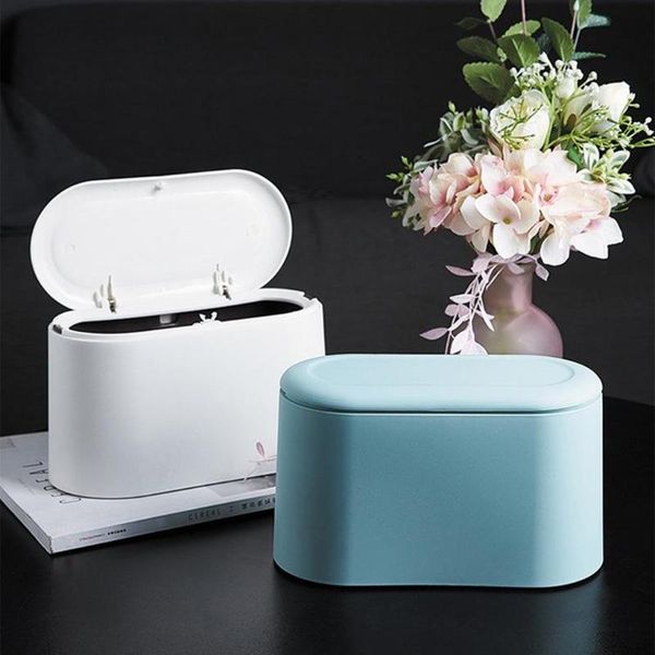 waste bins 1pc deskpush-type lid nordic small trash can covered lazy living room car desk mini coffee table wastebasket
waste bins 1pc deskpush-type lid nordic small trash can covered lazy living room car desk mini coffee table wastebasket