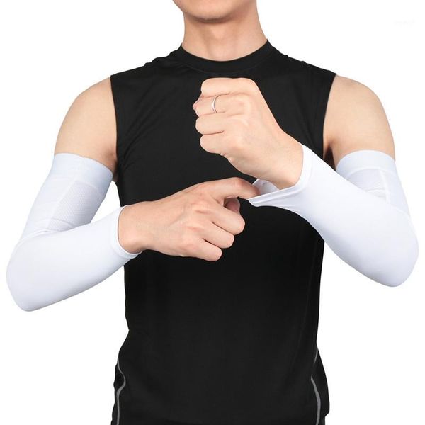 elbow & knee pads 1pc ice silk arm sleeve long breathable sun protection outdoor sports arm1, Black;gray
elbow & knee pads 1pc ice silk arm sleeve long breathable sun protection outdoor sports arm1, Black;gray