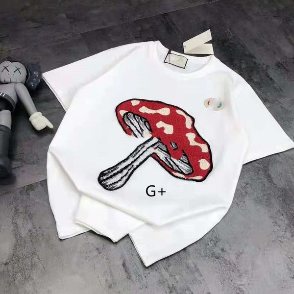 design clothing summer 2021 new + mushroom pearl short sleeve t-shirt casual fashion loose men's and women's 072405, White
design clothing summer 2021 new + mushroom pearl short sleeve t-shirt casual fashion loose men's and women's 072405, White