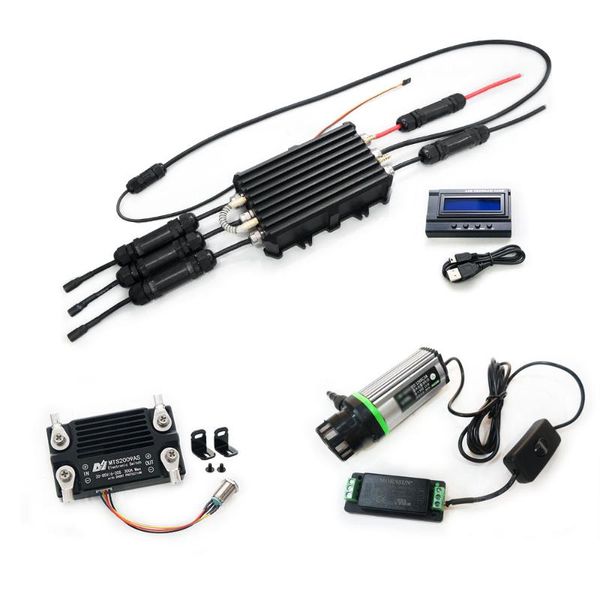 smart home control in stock rc boat 300a fully waterproof brushless esc 3s-14s hv with switch / waterpump for monoboat yacht marine efoil
smart home control in stock rc boat 300a fully waterproof brushless esc 3s-14s hv with switch / waterpump for monoboat yacht marine efoil