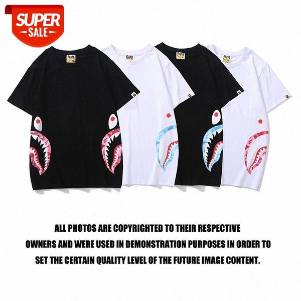 japanese brand shark head ape-man camouflage side teeth flame men's and women's short-sleeved t-shirt base #bq1c, White;black
japanese brand shark head ape-man camouflage side teeth flame men's and women's short-sleeved t-shirt base #bq1c, White;black