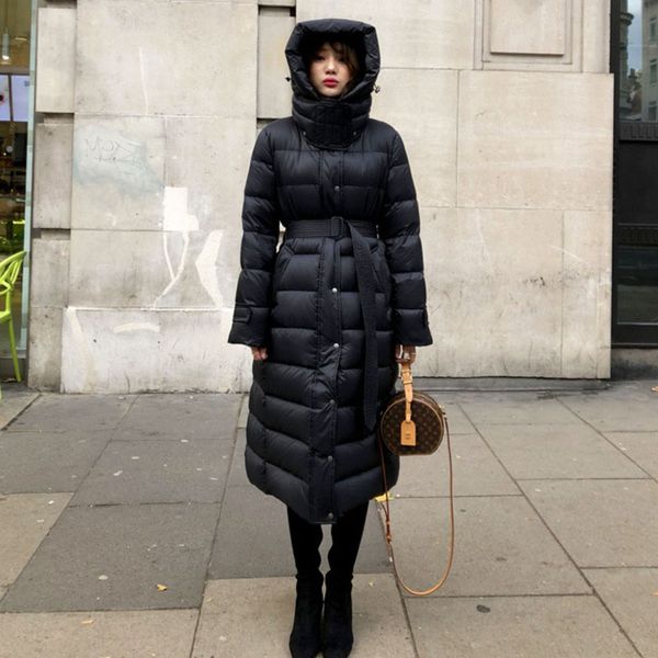 leiouna thick loose slim x- long duck down fashion coat jackets woman winter overknee super coat female parka women korean warm 201014, Black
leiouna thick loose slim x- long duck down fashion coat jackets woman winter overknee super coat female parka women korean warm 201014, Black