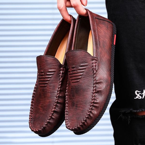 2021 Spring Summer New low-cut wild fashion trend casual mens shoes leather shoes Doudou shoes four seasons Slip on Mens
2021 Spring Summer New low-cut wild fashion trend casual mens shoes leather shoes Doudou shoes four seasons Slip on Mens